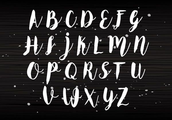 Easy Fancy Cursive Letters