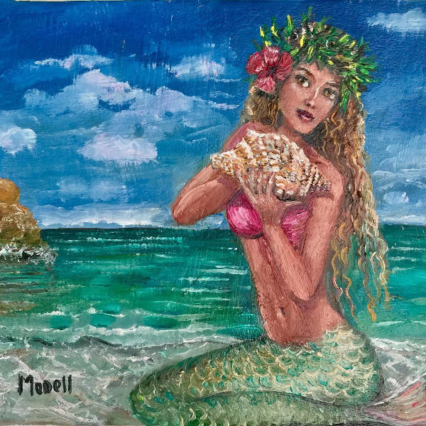 Easy Mermaid Painting