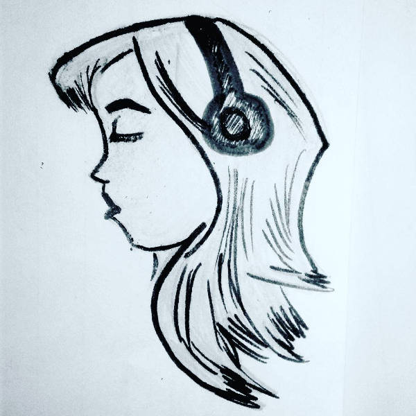 cool easy music drawings