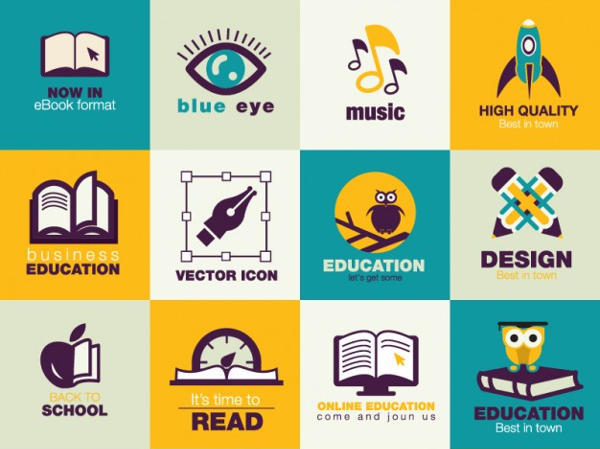 Education Flat Icons