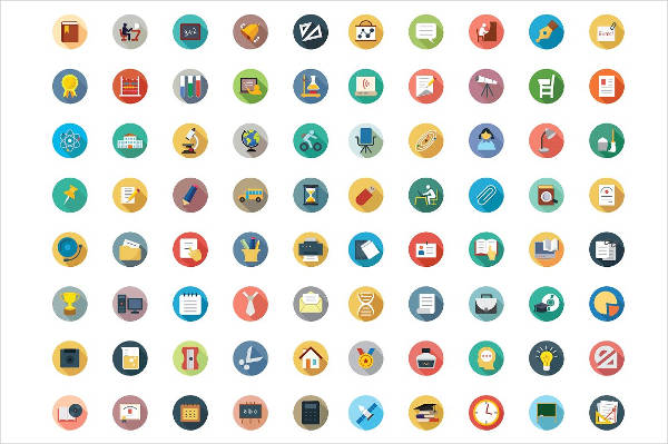 Education Vector Icons