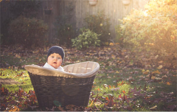 Fall Newborn Photography