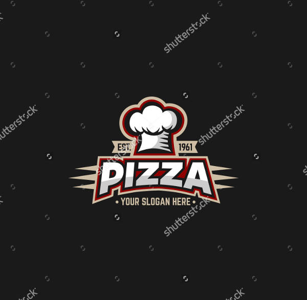 Famous Pizza Logo Design