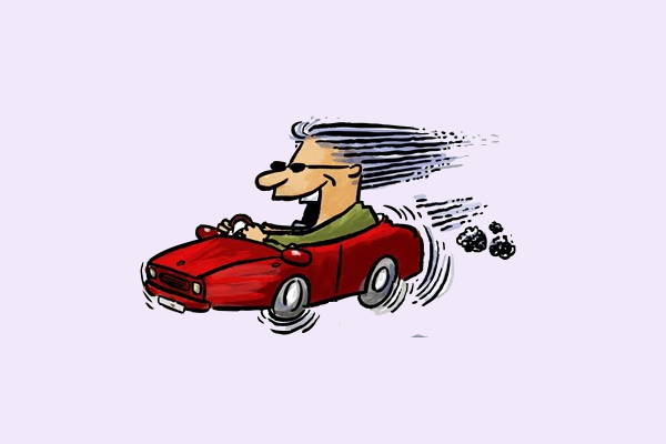 Fast Car Clipart