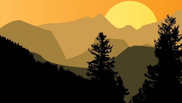 Download Free 8 Mountain Silhouettes In Vector Eps Ai SVG Cut Files