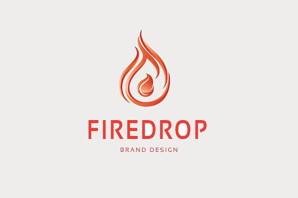 Fire Drop Logo
