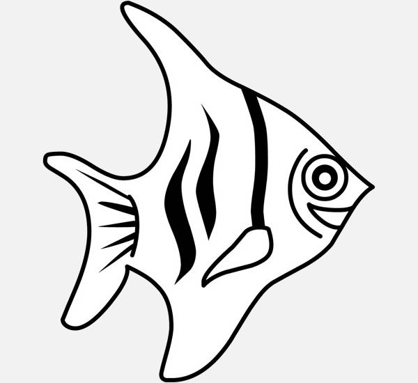 Fish Outline Clipart