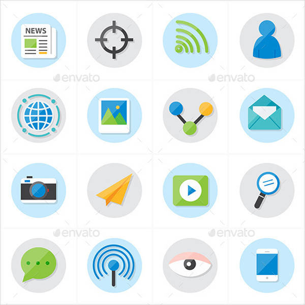 Flat Icons Vector