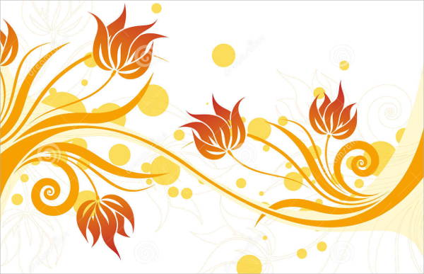 Flower Swirl Vector