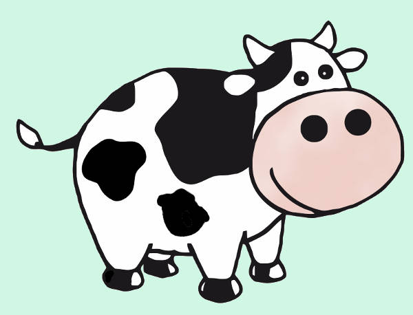 Free Cow Cartoon Clip Art