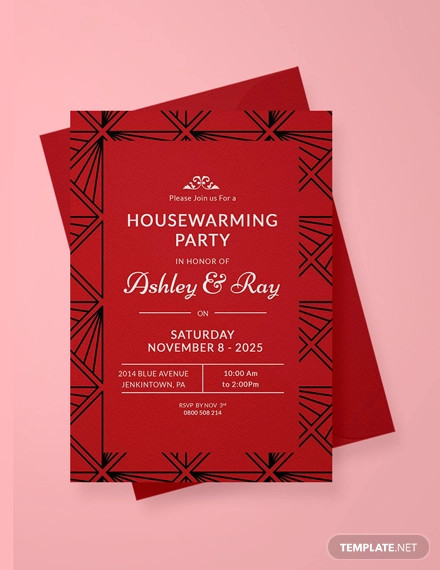 free housewarming invitation template