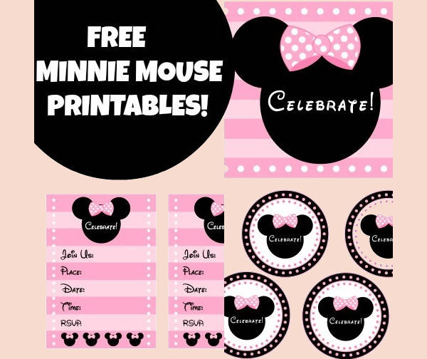 Free Minnie Mouse Printables