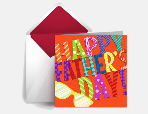 Free Personalized Fathers Day Ecard