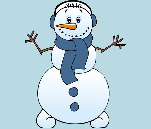 Free Snowman Clipart