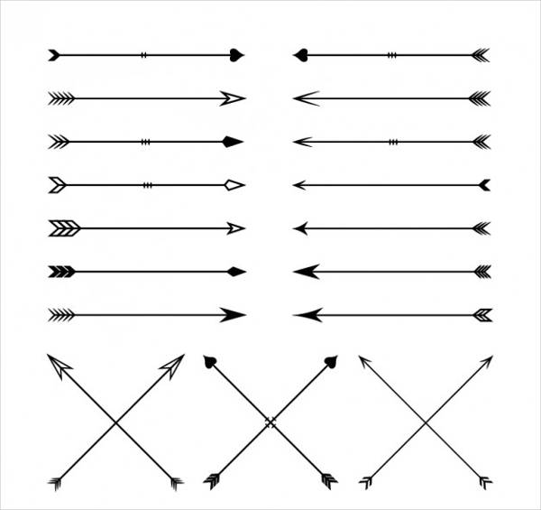 Download FREE 18+ Arrow Vectors - Vector