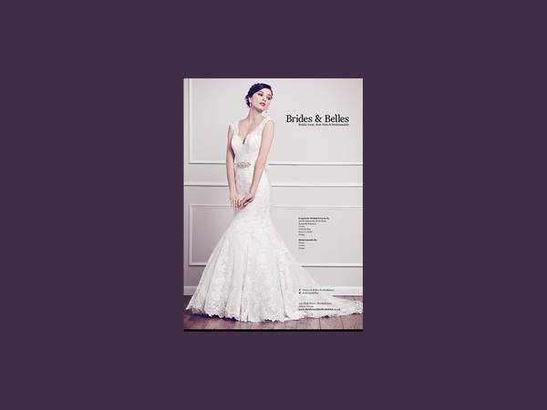 Free Wedding Dress Magazine Design