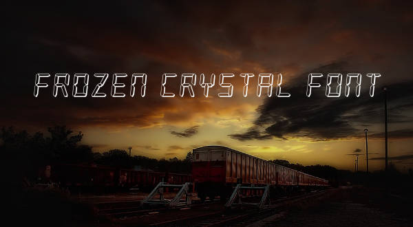 Frozen Crystal Font