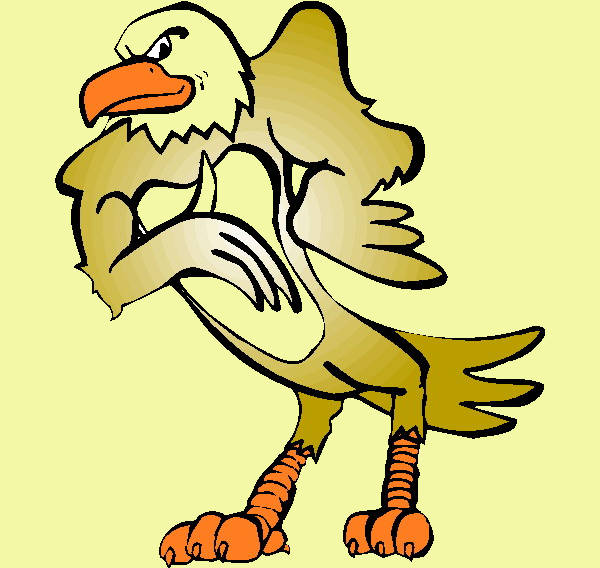 Funny Eagle Clipart