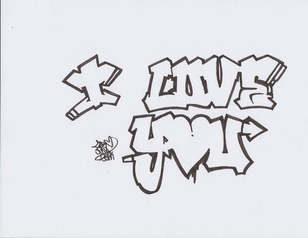 10  Graffiti Drawings