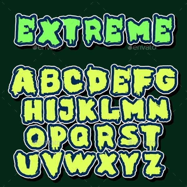 Graffiti Letters Font