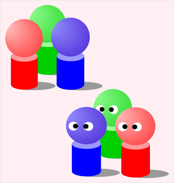 Group of People Clipart