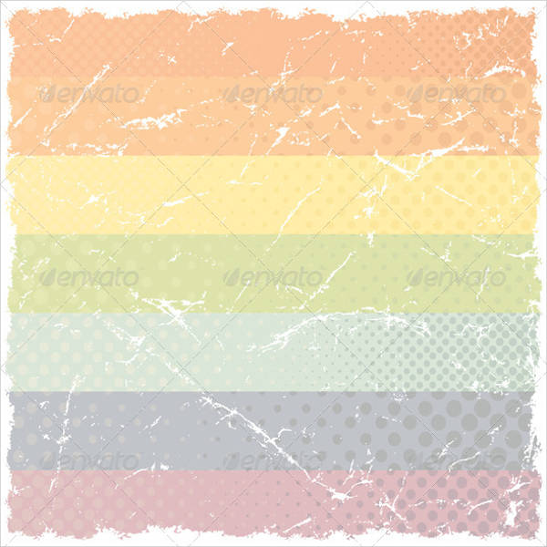 Grunge Rainbow Pattern