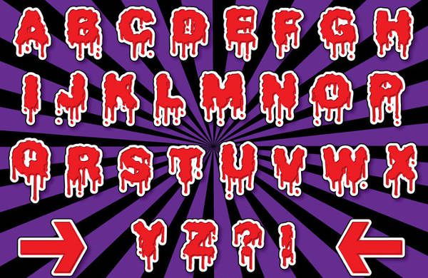 Halloween Printable Alphabet Letters