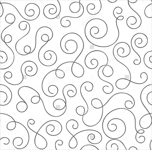 Hand Drawn Swirl Pattern