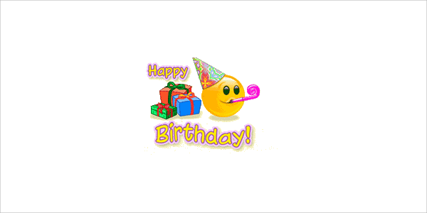 Happy Birthday Animated Clip Art