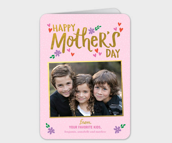 Happy Mothers Day Photo Card Image