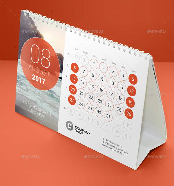 Free 11 Desk Calendar Designs In Psd