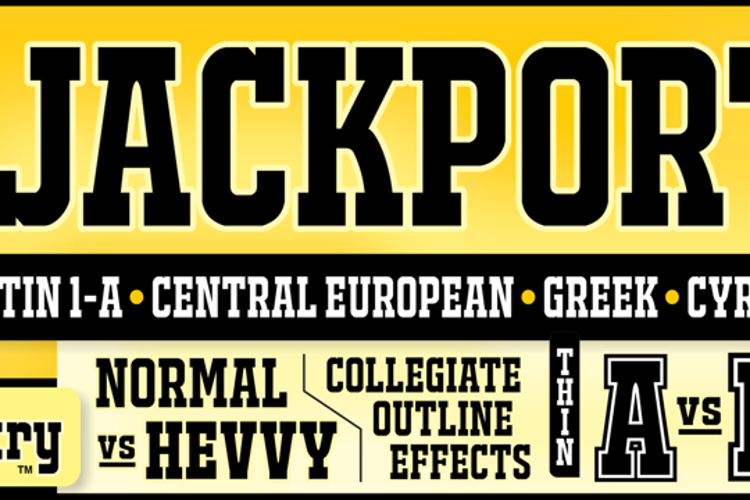 Jackport College Ncv Font