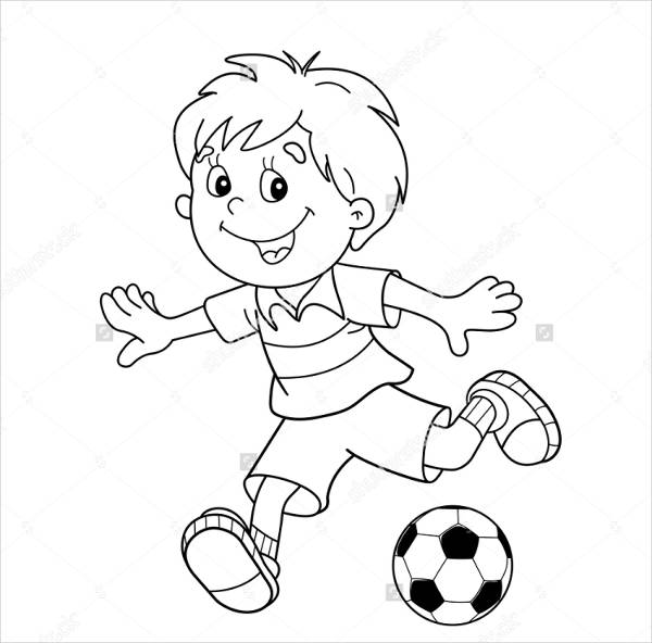 Download FREE 9+ Football Coloring Pages in AI