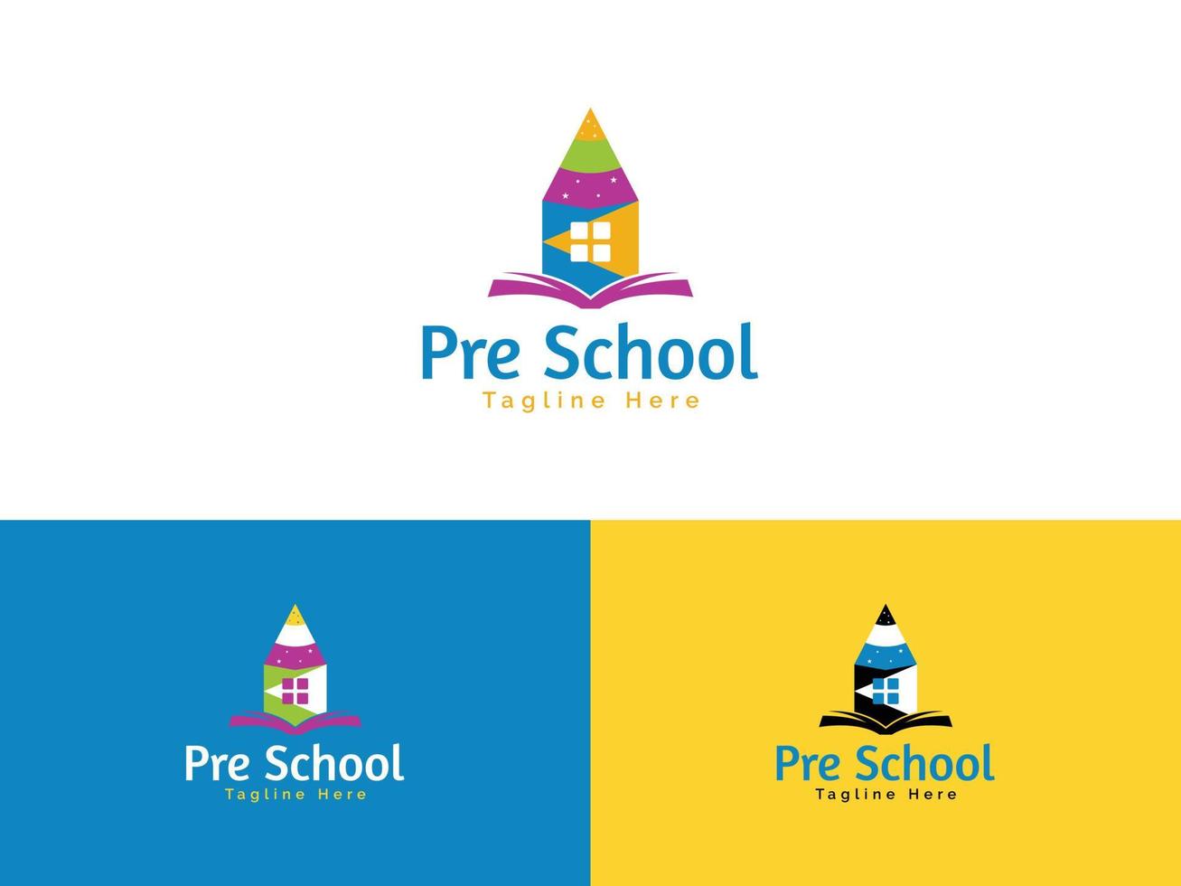 Kids Preschool Logo Design