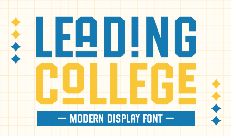 Leading College Font Family