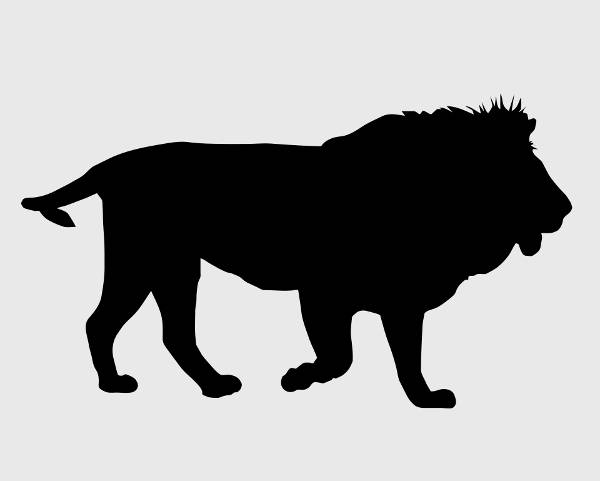 Free Free 186 Lion Silhouette Svg SVG PNG EPS DXF File