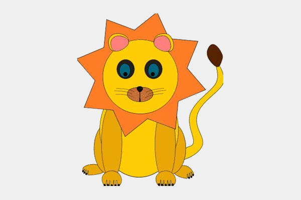 Lion Clipart for Kids