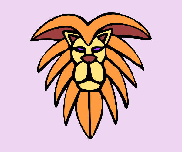 Lion Head Clipart