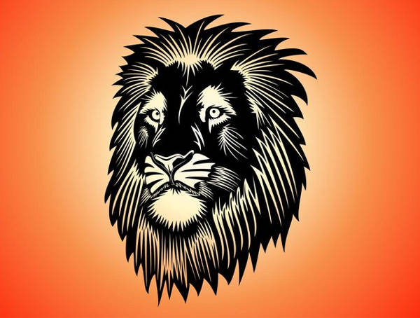 Free Free 304 Silhouette Lion Head Svg SVG PNG EPS DXF File