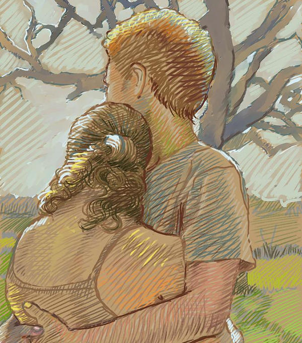 Love Couple Drawing