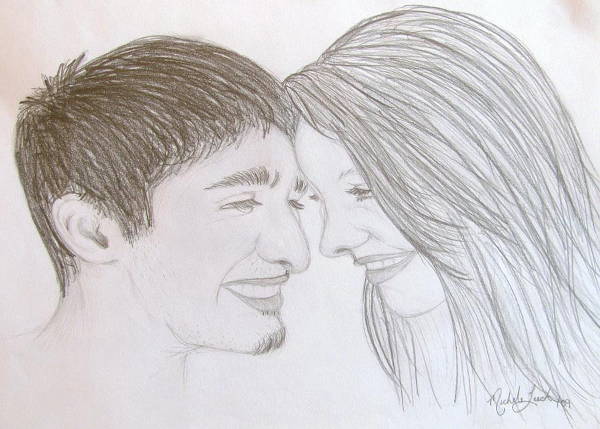 Love Sketch Drawing