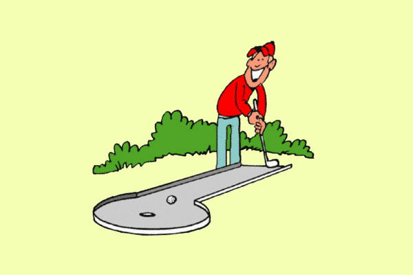 Mini Golf Clip Art