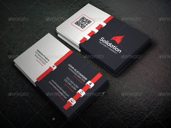 Minimal Real Estate Business Card