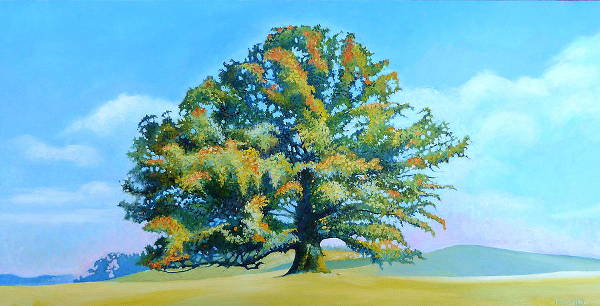 Oak Tree Painting