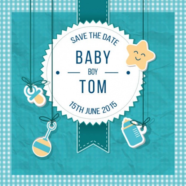 Personalized Baby Shower Invitation