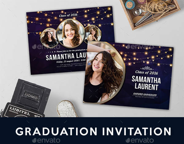 Personalized Graduation Invitation