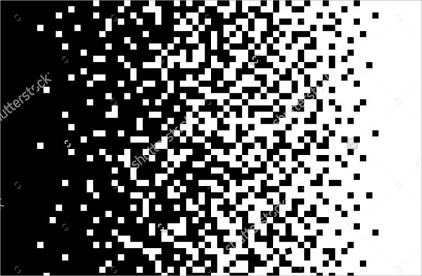 Pixel Black Pattern