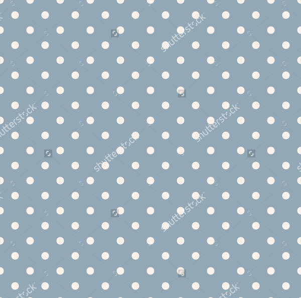 Polka Dot Blue Pattern