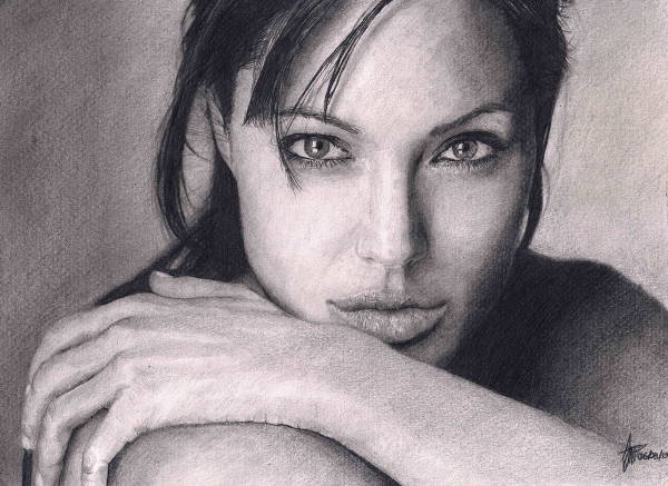 Portrait Drawing of Celebrities