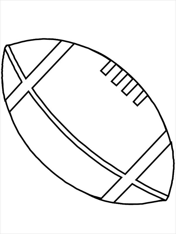 FREE 9 Football Coloring Pages In AI
